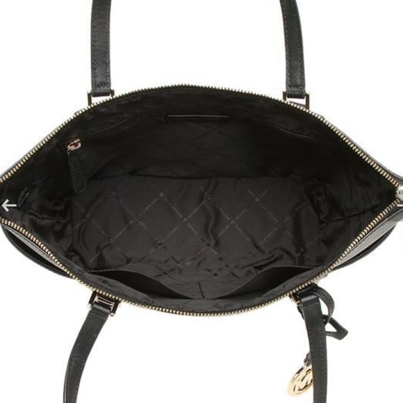 MICHAEL KORS CHARLOTTE LARGE TOP ZIP TOTE BAG - Picture 13 of 16